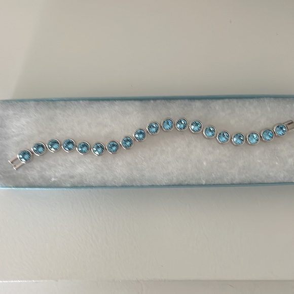 Touchstone Crystal | Jewelry | New Touchstone Ice Braceletlight Blue ...